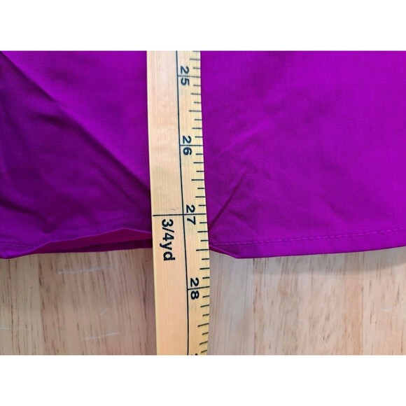 Lars Amadeus Purple Fuschia Shirt Button Up Short Sleeves Men's Small NWT - Picture 11 of 11